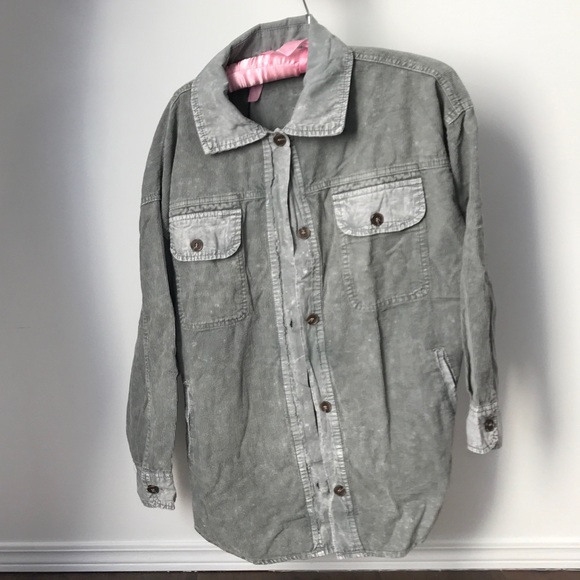 Corduroy Shacket - Picture 2 of 11